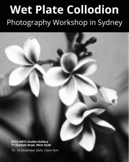 Wet plate photography workshop in Sydney